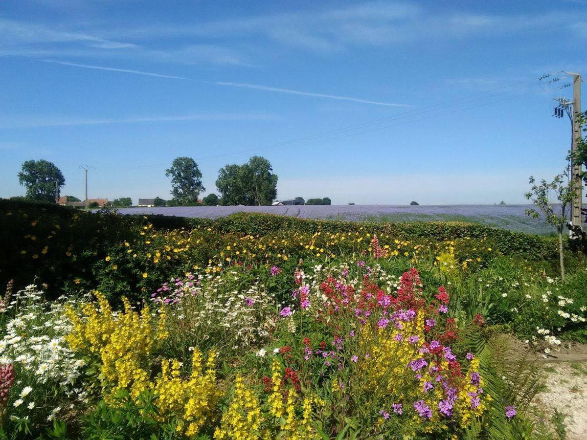 Les Coquelicots Villa Nibas Bagian luar foto